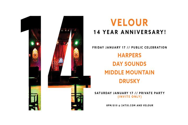 Velour 14 Year Anniversary!