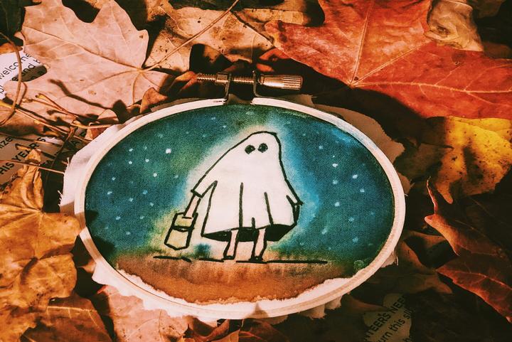 Watercolor Embroidery