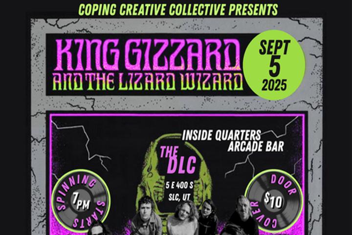 King Gizzard and The Lizard Wizard Vinyl Night image