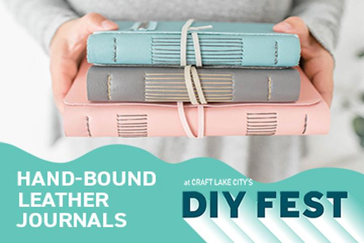 Hand-Bound Leather Journal Workshop