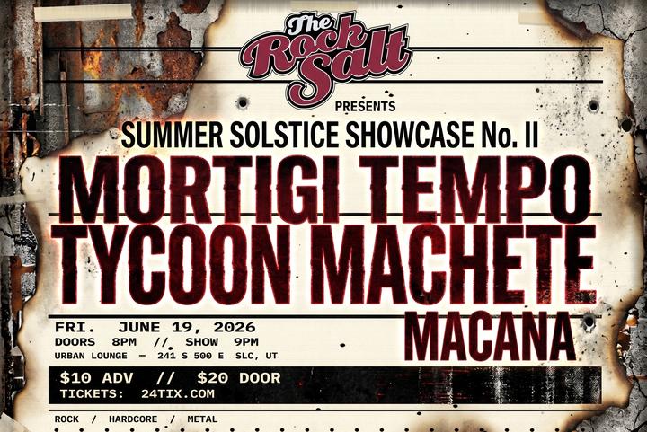 Rock Salt Presents: Mortigi Tempo