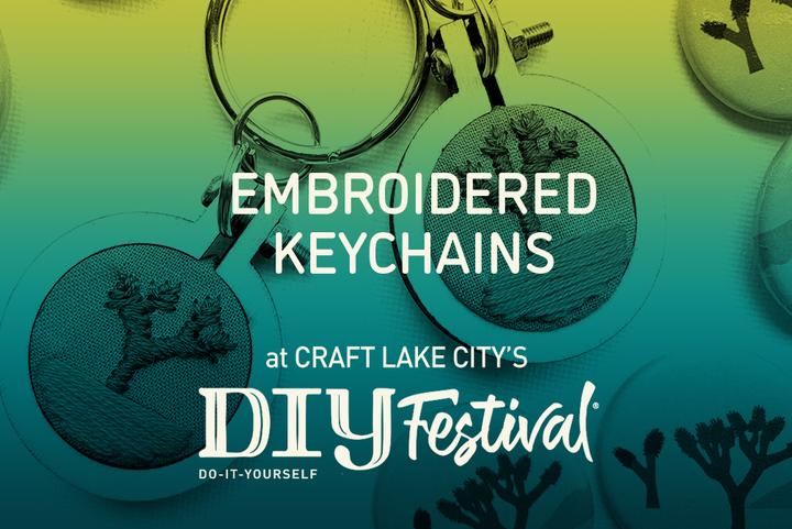 Embroidered Keychain Workshop