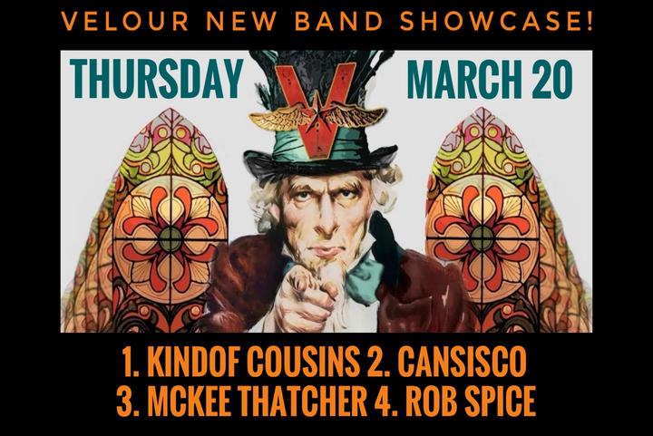 "New Band Showcase" 3/20
