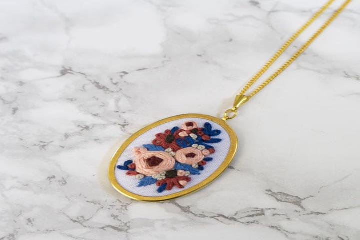Embroidered Pendant Workshop
