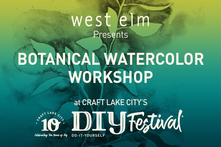 Botanical Watercolor Workshop