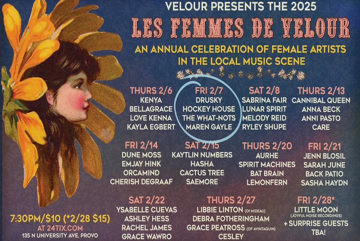LES FEMMES DE VELOUR (Night #2)
