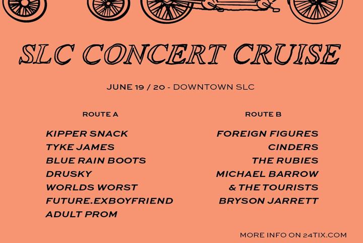 Cancelled: SLC Concert Cruise - Saturday Evening Walking Edition