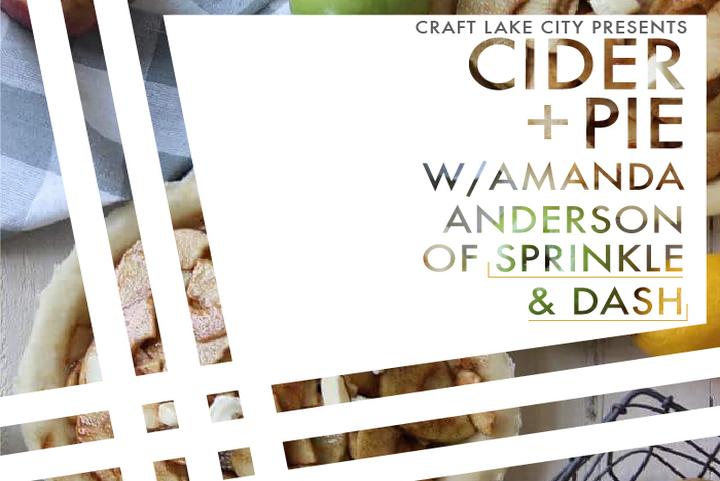 Autumn Pie Workshop with Amanda Anderson of Sprinkle and Dash