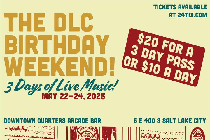 The DLC Birthday Weekend: 3 Days of Live Music! image