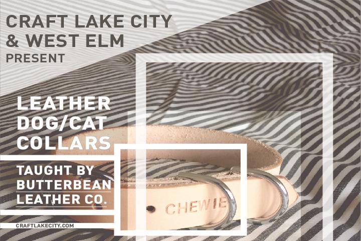 Leather Pet Collar Workshop with Butterbean Leather Co.