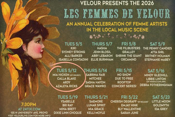 LES FEMMES DE VELOUR (Night #5) image