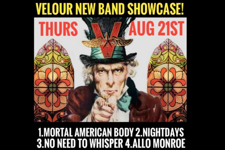1.Mortal American Body 2.Nightdays 3.No Need To Whisper 4.Allo Monroe
