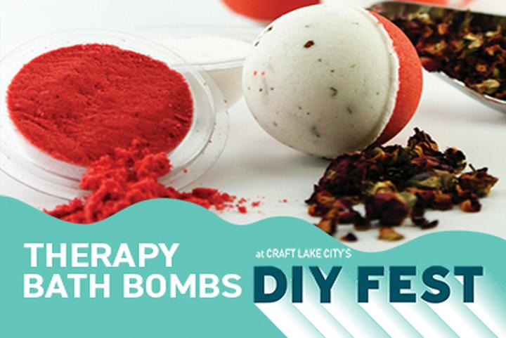 Therapy Bath Bomb Workshop with Cosset
