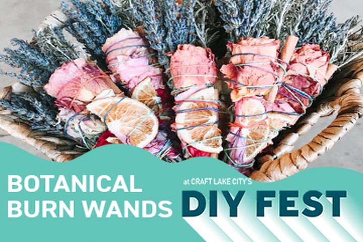 Botanical Burn Wand Workshop