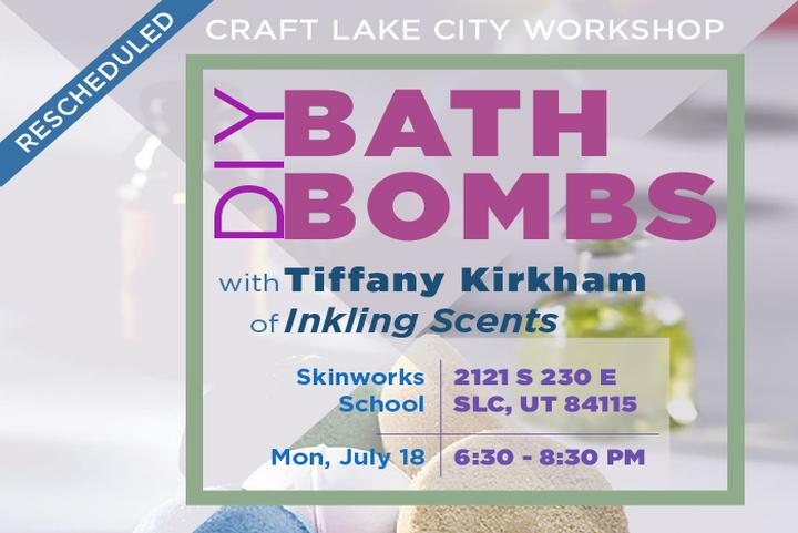 Fizzy Bath Bomb Workshop with Inkling Scents