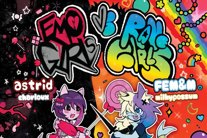 FEM&M X ASTRID - EMO GIRLS VS RAVE GIRLS