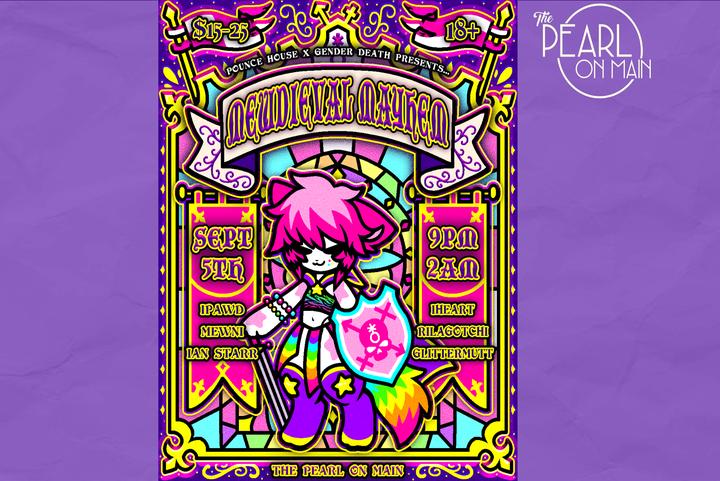 Pounce House x Gender Death Presents: Mewdieval Mayhem image