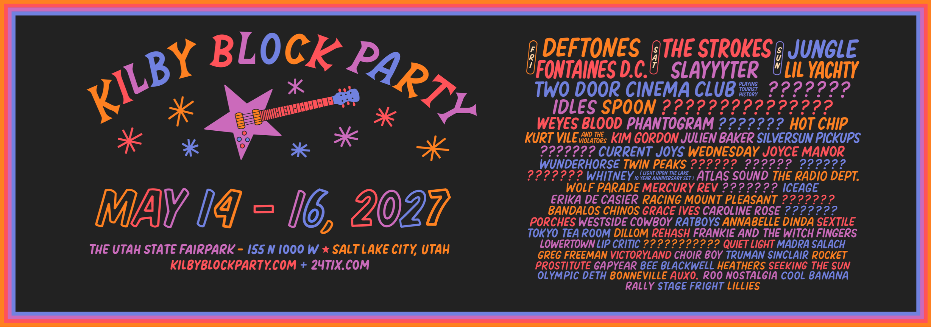 KBP 2027 - Lineup